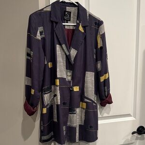 Russell Scott Multicolor Blazer